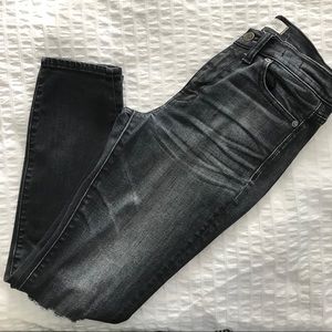Madewell Black High Riser Skinny Jeans